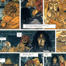 Bilderfolge eines Abenteuer-Comics von Birger Thorin Grave