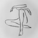 Zeichnung eines unbekleideten Körpers